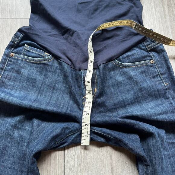 Citizens Of Humanity Dark Blue Straight Leg Jeans - Picture 6 of 14